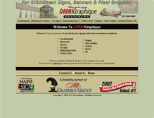 Tablet Screenshot of omnigraphique.com